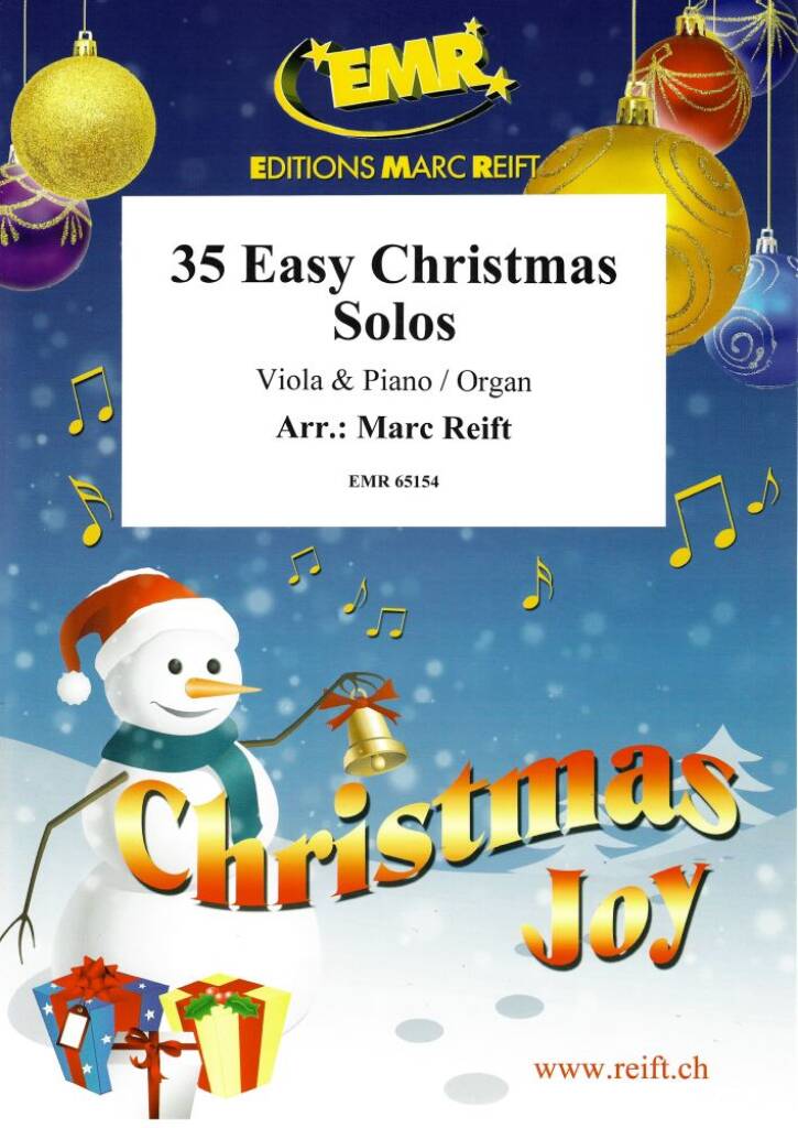 35 Easy Christmas Solos